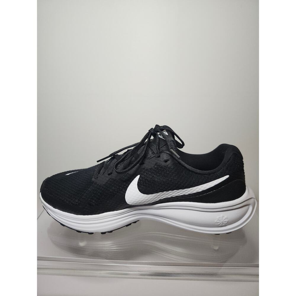 Nike Women's Revolution 8 Running Sneakers Trainers Jet Black White Sz 8 Mesh - Picture 5 of 16